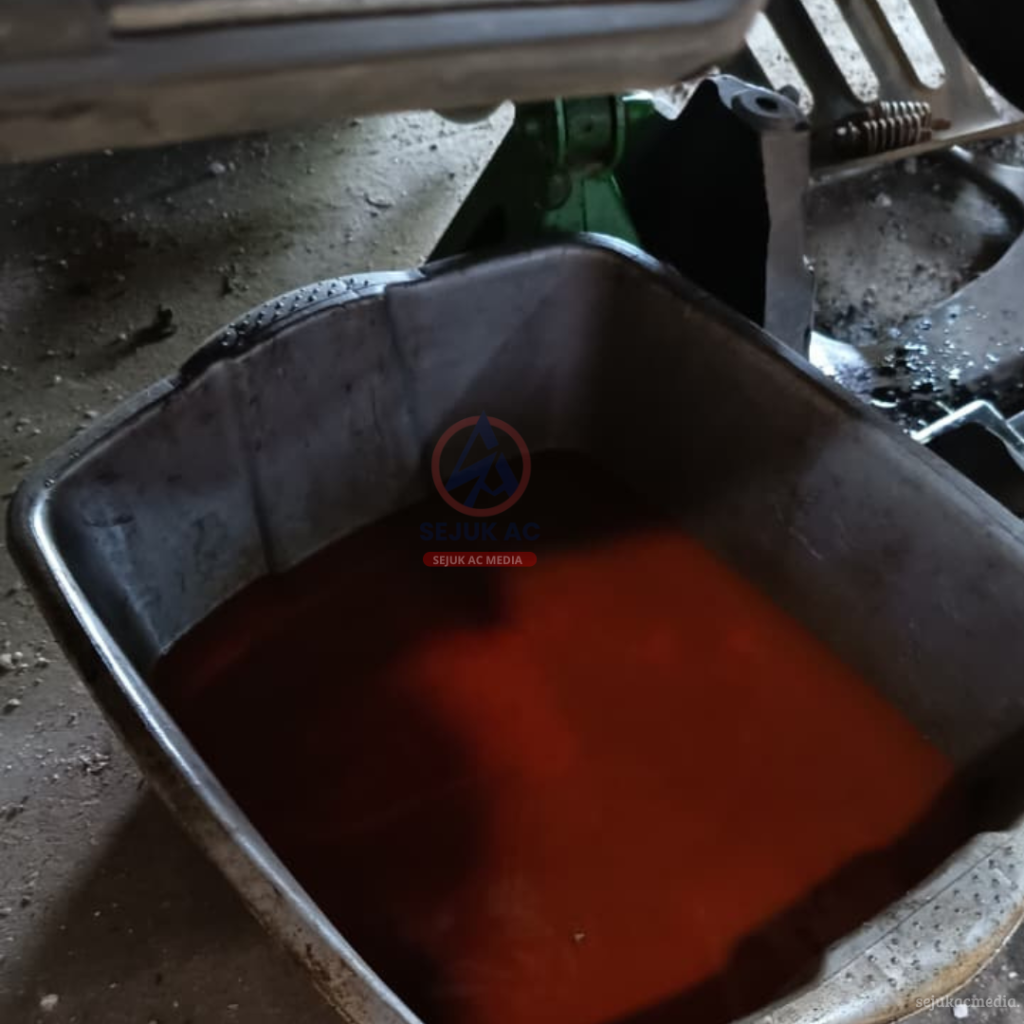 Oli Mesin Cepat Hitam