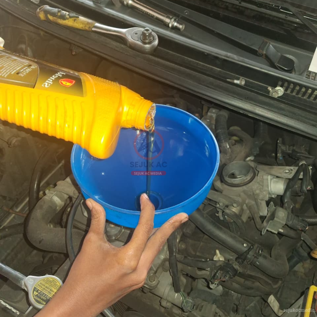 Ganti Oli di Bengkel Terdekat